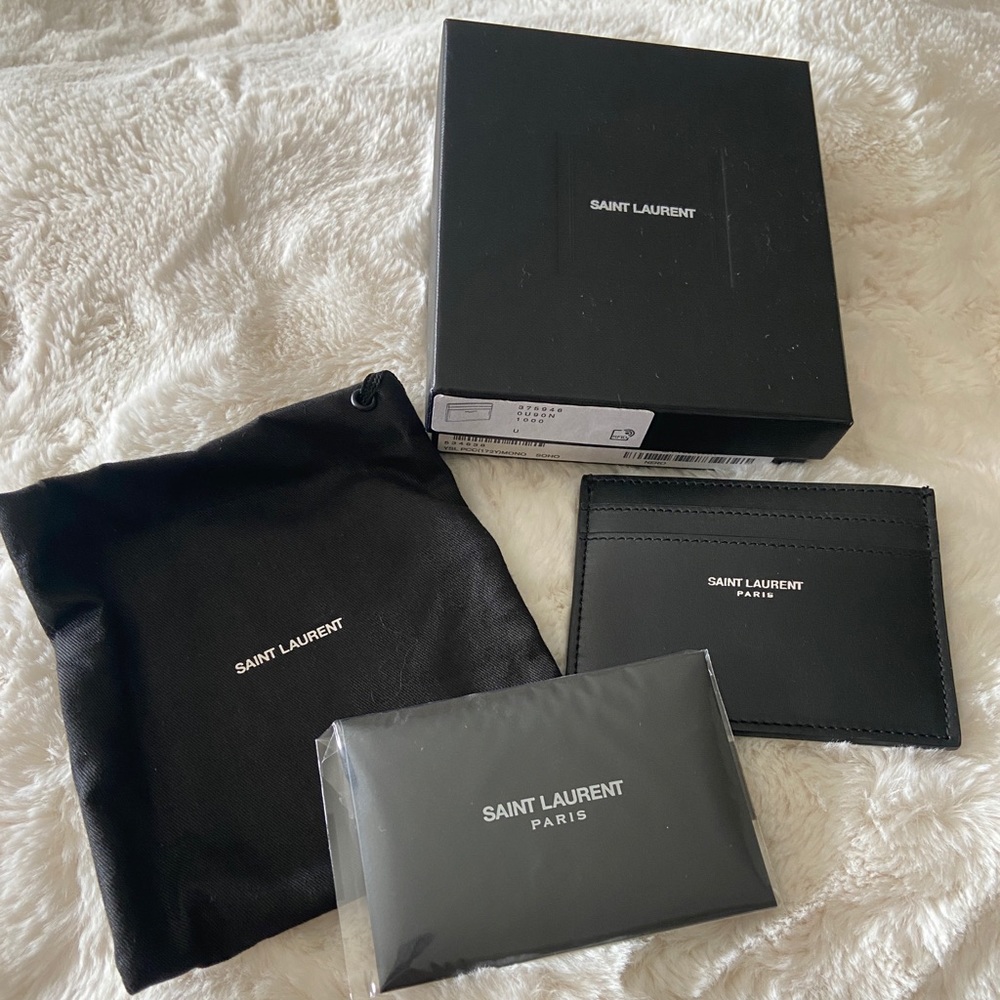 YSL card case